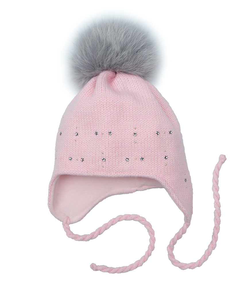 Детская шапка PILGUNI P23-1756SA розовая