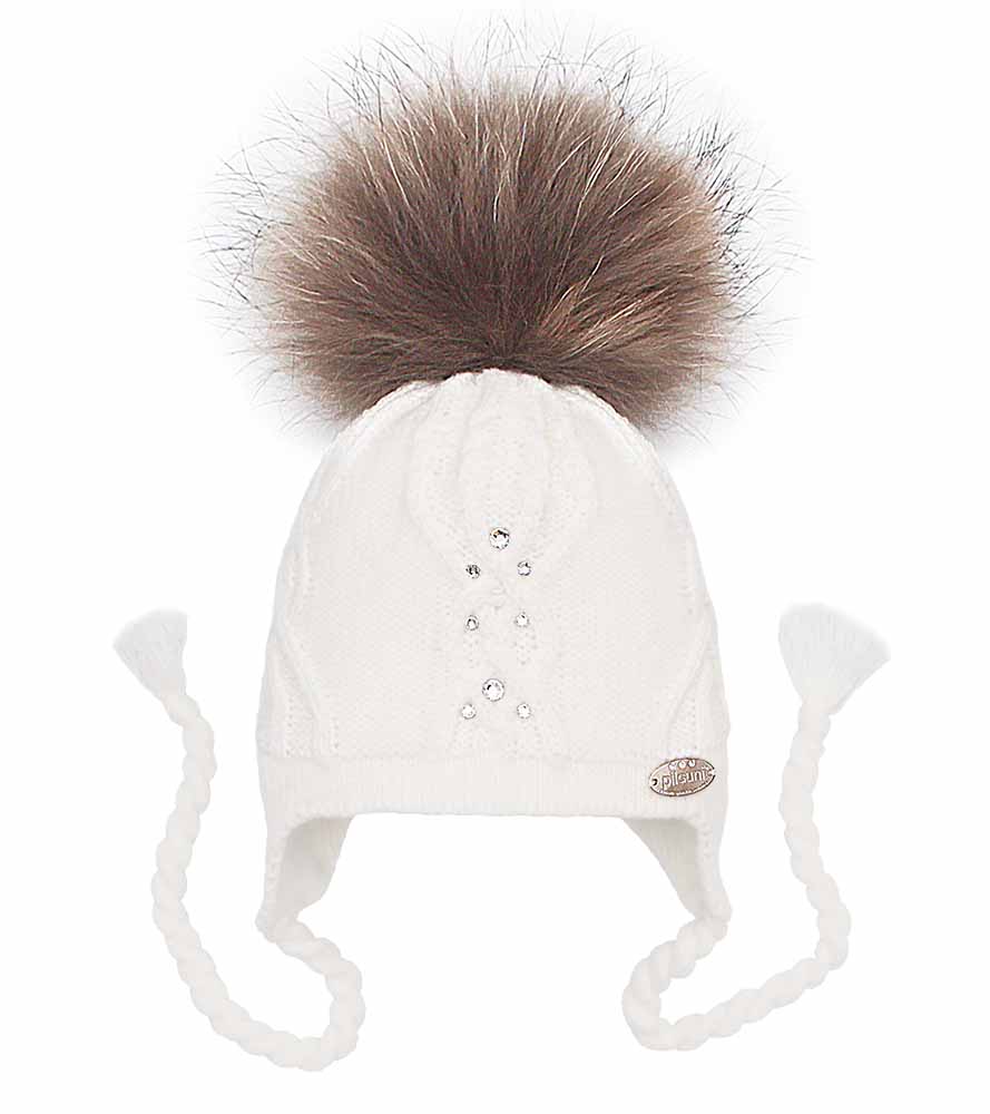 Детская шапка PILGUNI P3008SA белая