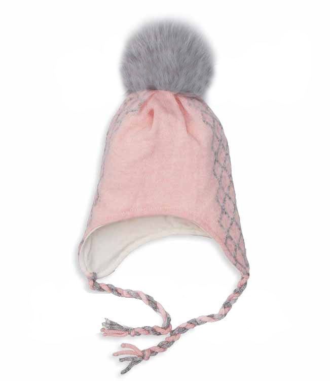 Детская шапка PILGUNI P23-554A светло-розовая
