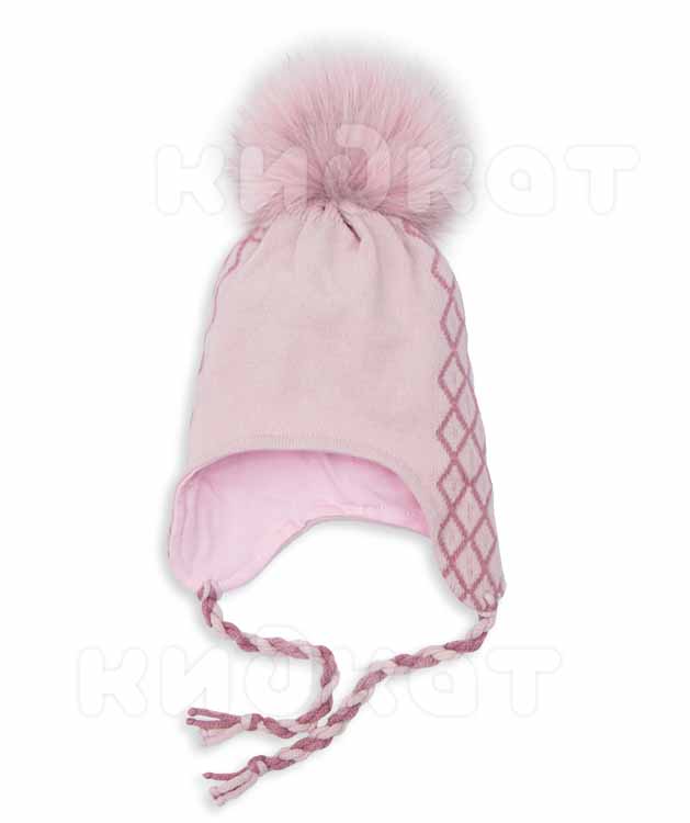 Детская шапка PILGUNI P23-554A розовая